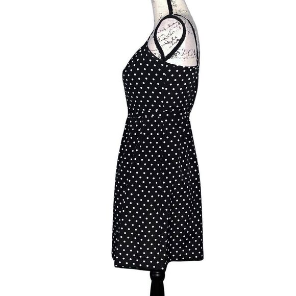 J. Crew black & white polka dot dress 2 - Picture 2 of 6